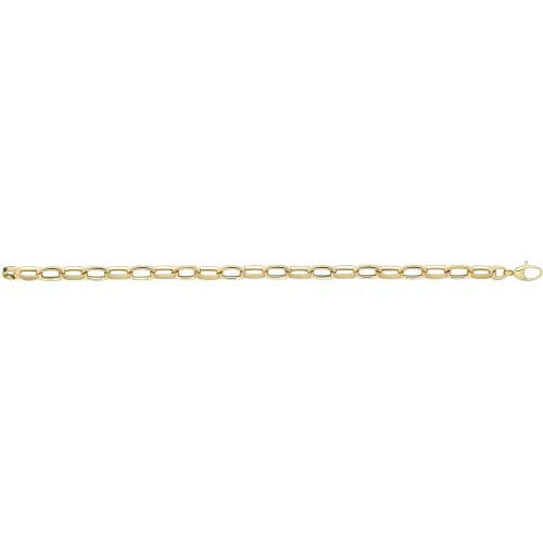 9ct Yellow Gold Hollow Bracelet 5.30g